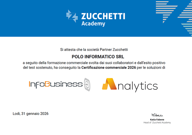 Attestato Formazione Commerciale