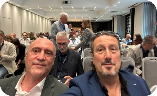 Rappresentanti di Polo Informatico a un evento di settore