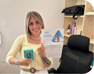 Membro del team Polo Informatico con premio aziendale