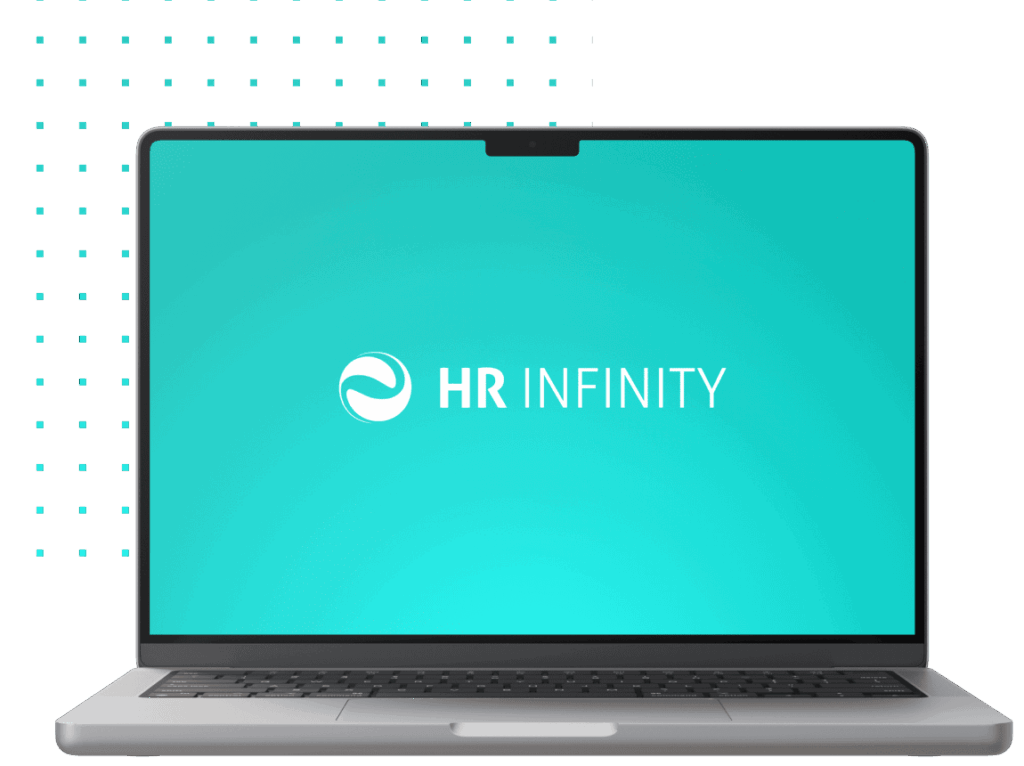 Software HR Infinity su laptop