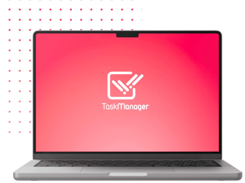 Software Task Manager su laptop