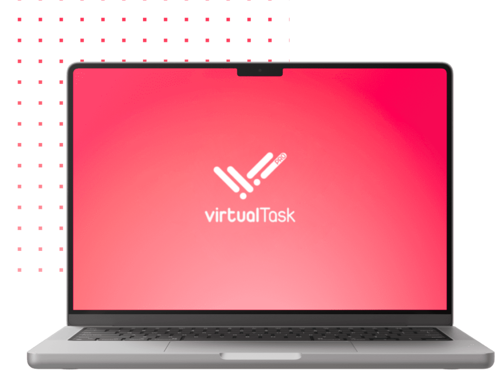 Software Virtual Task Pro su laptop